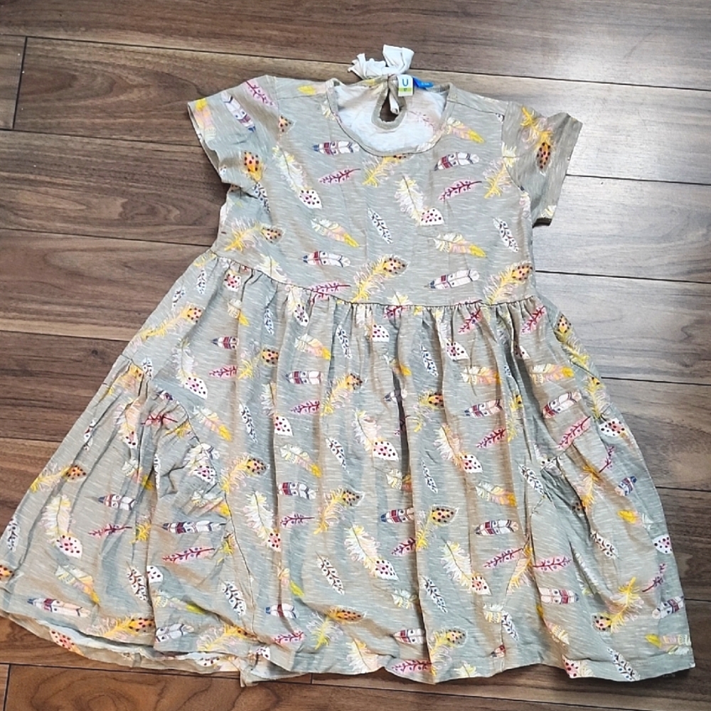 🔥Cute Girls Dress Grey